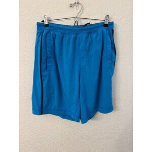 Lululemon mens blue lines shorts size large